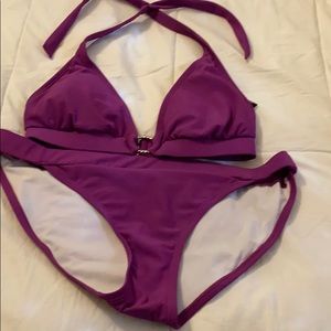WHBM Purple Swimsuit size S